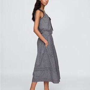 NWT GAP x Doen Gingham Midi Skirt